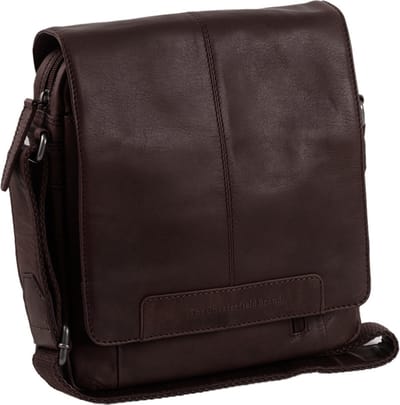 Chesterfield Remy Waxed Pull Up Leren Schoudertas - Bruin