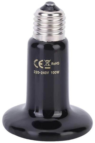 ONF3 - Keramische verwarmingslamp - Infrarood verwarmingslamp - Energiezuinig en multifunctioneel - 100 Watt - Gezondheid en welzijn voor huisdi...