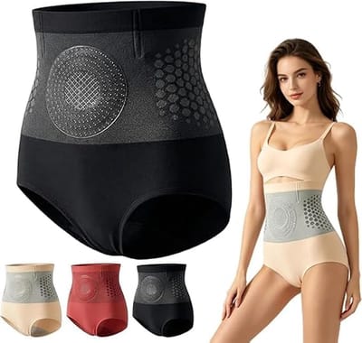 1 paar sportshorts met hoge taille - XXL (68-77 kg) - Vetverbrandende en vormgevende shorts - Heupliftende shorts - Naadloze, vormgevende shorts met hoge taille - Effectieve buikcontrole - Zwart