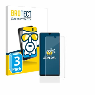 Screenprotector 3 Stuks voor Huawei P30 Beschermglas transparant