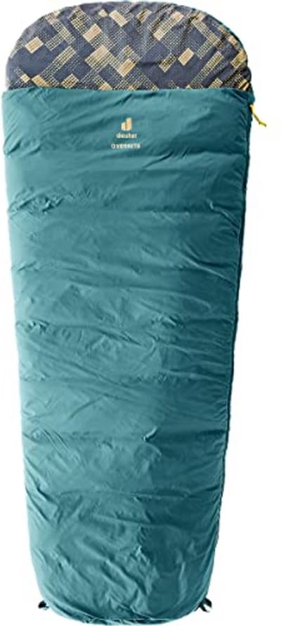 Slaapzak Kinderen - Kampeerzak Dekbed - Avontuurlijk Kamperen - Omvormbaar tot Deken - Tot 170 cm - Jade-Deepsea