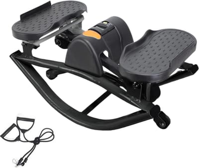 Zijtrainer Stepper - Bilspier Trainer - Thuis Fitness - Instelbare Weerstand - Compact Design - Uniek