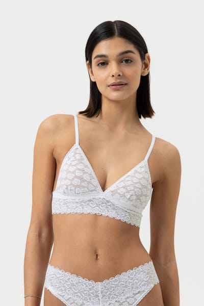 Driehoek BH Serie Savage Lace Wit