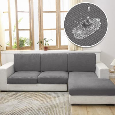 Waterdichte bankhoes voor woonkamer bankstoelhoezen Stretch geruite bankkussenhoes Bankhoezen Bankenhoezen voor thuishotel 1R(50-63cm)