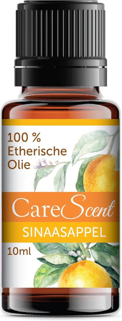 CareScent Sinaasappel Olie - Essentiële Olie voor Aromatherapie - Geurolie - Aroma Diffuser Olie - Sinaasappelolie - 10ml