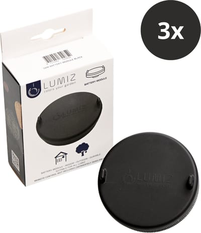 Lumiz Batterij module - inclusief batterijen - 3 pack