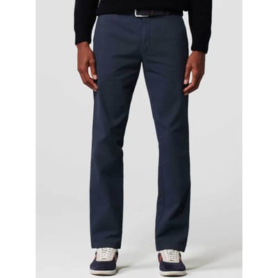 Meyer - Chino Bonn Print Navy - Heren - Maat 28 - Modern-fit