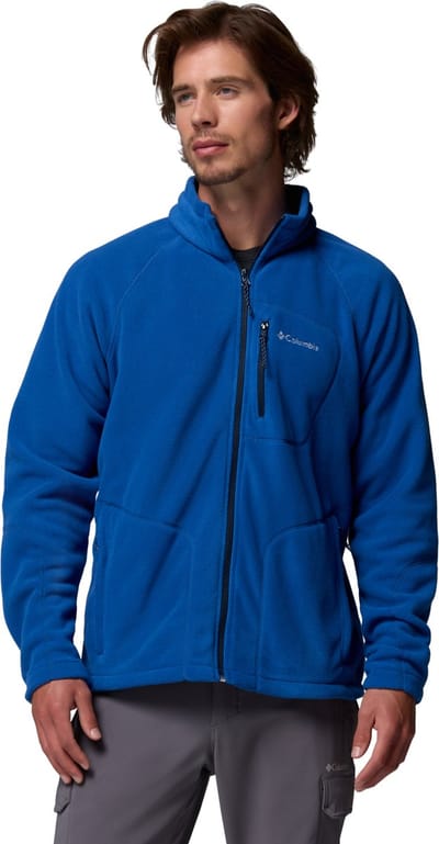 Columbia Fast Trek II Full Zip Fleece, Mannen, Blauw, Fleece, maat: XL