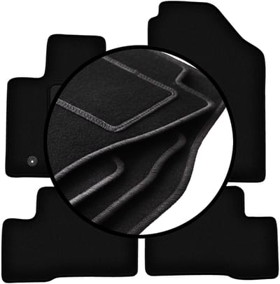 Complete set veloursmatten voor: Kia Sportage V Hybrid SUV (2021-)