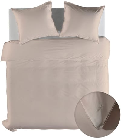 Yellow Dekbedovertrek Lyocell Suite New York - Dollar Sand - 260x200-220 cm - 100% Lyocell - Lits-Jumeaux XL