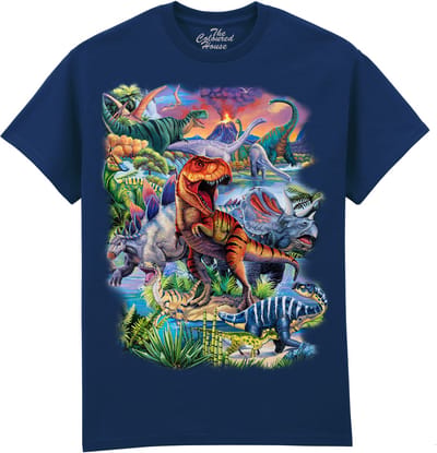 Dinosaurus Dinosaurs The Coloured House T-shirt M