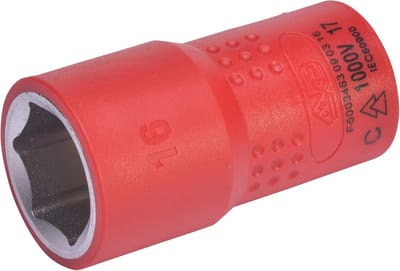 SW-Stahl 05520L-16 dopsleutelinzet, 10 mm (3/8") aandrijving 16 mm