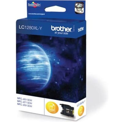 Brother Inktcartridge LC-1280XLY Geel Hoge capaciteit