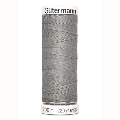 Gütermann Alles-Naaigaren, Grijs - Nr 495, 200 meter, Per Stuk.