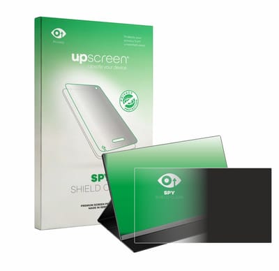 upscreen - privacy screenprotector voor Laptomo 15.6" draagbare monitor - Folie Beschermfolie Blauwlichtfilter