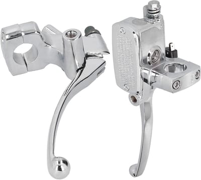 Set van 2 Aluminium Rem- en Koppelinghefbomen voor Motorfietsen - Universele Accessoires voor Verbeterde Controle en Comfort