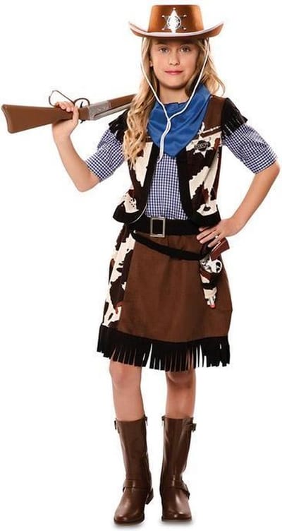 Cowgirl kostuum kind Audie - 3-4 jaar