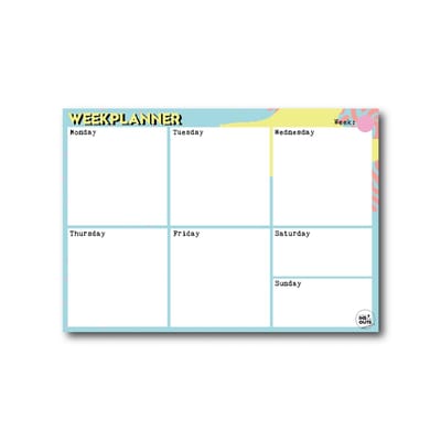 Studio Ins & Outs Weekplanner - A4