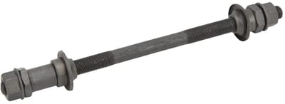 Solidchoice- Fietsnaafas Hoge Veiligheid - Quick Release - Geschikt voor Racefietsen/Mountainbikes - Lengte 140 mm - Gatdiameter 9,5 mm - Eenvoudige Installatie - As