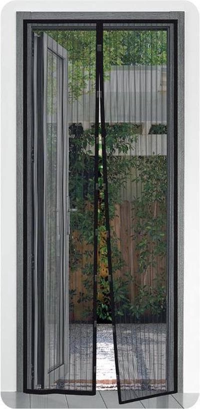 Vliegengordijn - Deurhor - geen magneet - 2 stuks 220cm x 75 cm - Vliegengordijn Transparant - Horgordijnen - Horgordijn - Horgordijn - Vliegengordijn - Vliegengordijnen - Vliegengordijn Deur -