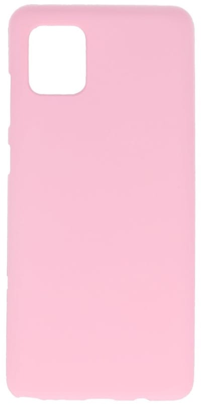 Hoesje Geschikt voor de Samsung Galaxy Note 10 Lite - Backcover Color Telefoonhoesje - Roze