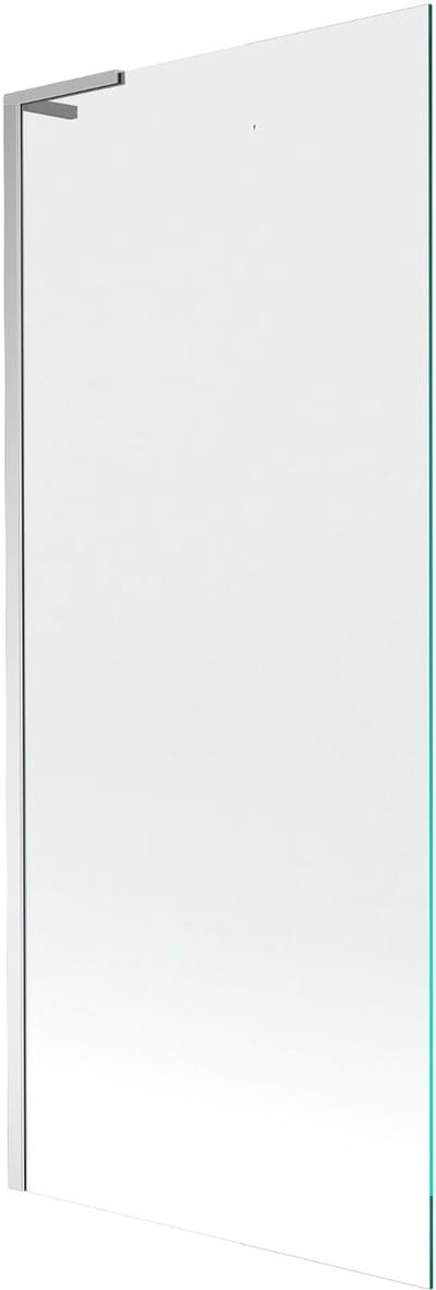 Mexen Next L badwand 1-vleugelig 80 x 150 , transparant, chroom - 895-080-000-03-00-01