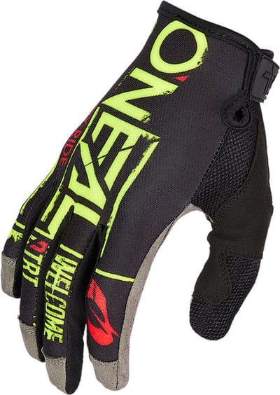 O'NEAL Mayhem Nanofront Attack Zwart Geel Motorcross Handschoenen - Handschoen