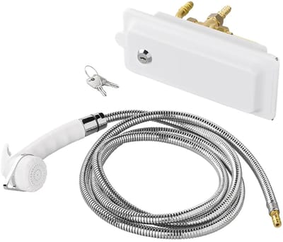 ProPlus Buitendouche voor Caravans – Warm/Koud Water & Afsluitbaar