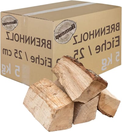 Haardhout Eiken - Houtblokken Oven - Gezellige Vuren - Kamergedroogd - 180 kg - Bruin