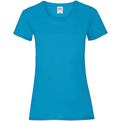 Dames-T-shirt Fruit of the Loom Valueweight