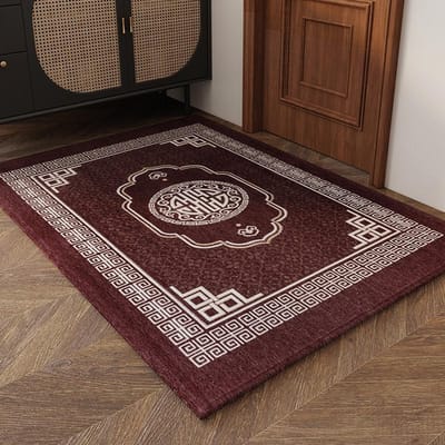 Nieuw Chinees Nieuwjaar Rood Feestelijk Entree Deurmat Vuil en Antislip Mat Huis Veranda Tapijt Entree Deurmat 50*80cm