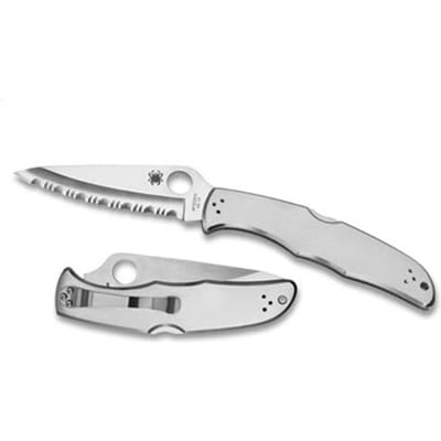 Spyderco Zakmes Endura 4 Silver VG-10 SE