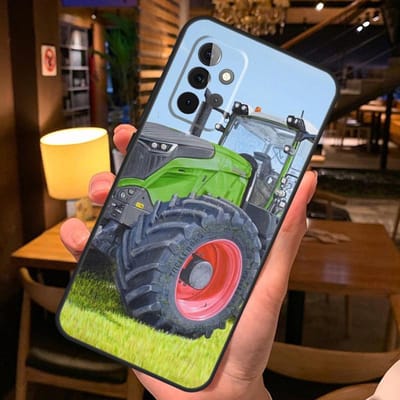 Boerderij Voertuig Tractor Hoesje Voor Samsung Galaxy A54 A34 A14 A52 A32 A12 A13 A33 A53 A15 A16 A36 A56 A26 A06 A35 A55 For Samsung A56