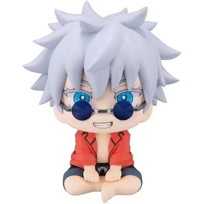 Originele MegaHouse Jujutsu Kaisen Gojo Satoru Geto Suguru Q Versie 10 cm Actiefiguur Verzamelbare Speelgoedjes gray