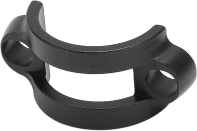 Remklem Aluminiumlegering - Remhendel Klem - Fietsreparatie - U-Vorm Met 2 Gaten - 29 mm Hartafstand - Zwart