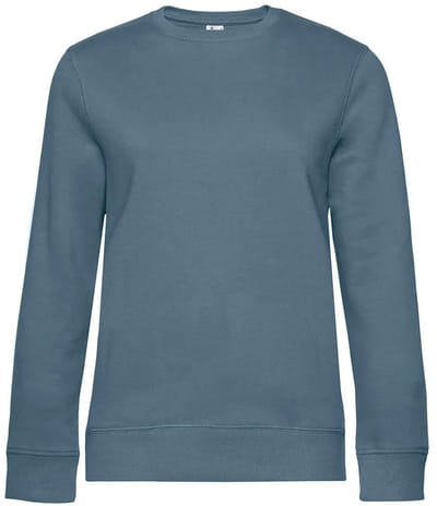 Dames sweatshirt met ronde hals B&C Queen