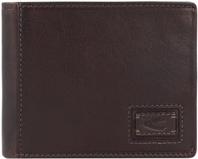 camel active Portemonnee Dust Horizontal Wallet Brown Donkerbruin