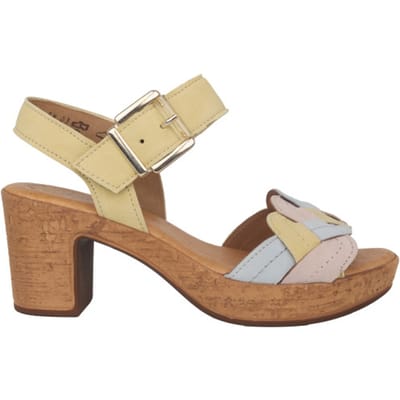 Gabor 24.763.10 - dames sandaal - Geel - maat 35.5 (EU) 3 (UK)