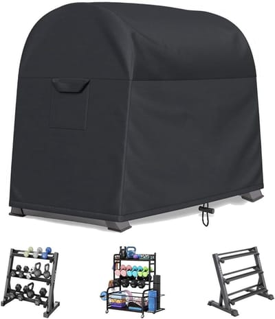 Halterrekhoes - Beschermhoes Gewicht - Apparatuur Beschermen - Waterdicht Oxford Materiaal - 102 cm - Zwart