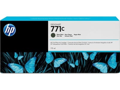 HP B6Y07A nr. 771C inktcartridge mat zwart (origineel)