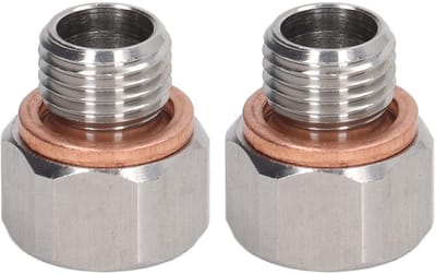 Dailygoods - 2 Stuks Metrische Montageadapter voor Auto's
