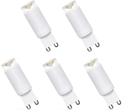 Spectrum LED Insteeklampje G9 2.5W - 230V - 200 Lumen - 4000K Neutraal Wit - Natuurlijk Licht - Energiezuinig - 5 stuks