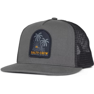 Salty Crew Palmdale Retro Truckercap Grijs Kinderen
