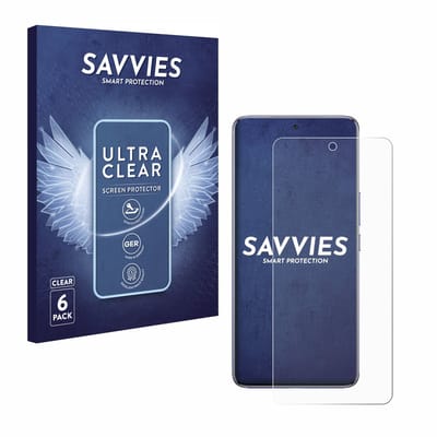 Savvies - Screenprotector voor Vivo T4 - Folie Beschermfolie transparant 6 Stuks