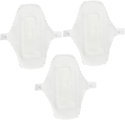 Natte Tas - Inlegkruisjes Servet - Reizen Intieme Hygiëne - Milieuvriendelijk Herbruikbaar - 18x13 cm - Wit
