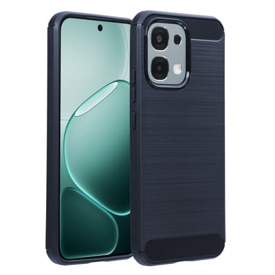imoshion Hoesje - Geschikt voor Oppo A6 Pro (5G) - Brushed Backcover - Donkerblauw