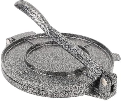 Dailygoods- Tortillapers Aluminiumlegering - Handmatige Tortilla Maker - Taco-pers - Duurzaam - 20x16cm - Stevig Handvat - Tortillamaker