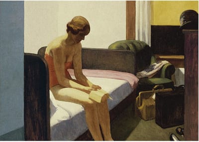 Kunstdruk Edward Hopper Hotel Room 40x30cm