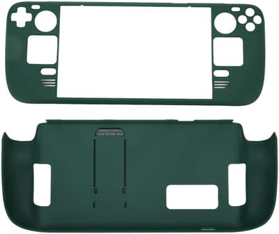 Dailygoods- Beschermhoes voor Steam Deck - Ergonomisch ontwerp - Ingebouwde standaard - Schokbestendig - Comfortabele grip - Perfecte pasvorm - Gamecase