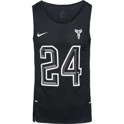Nike Dry Kobe Hyper Elite Basketbal Tanktop Heren Tops Zwart 848542-010 M gray